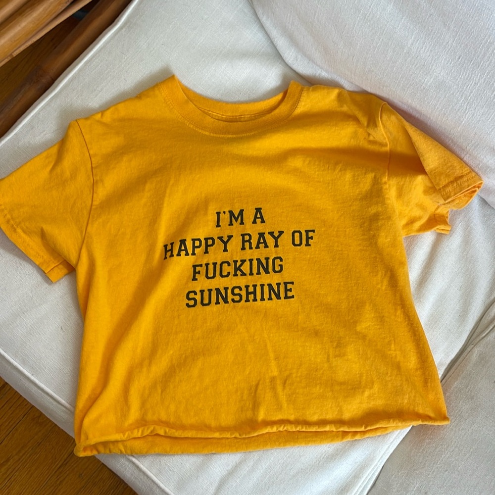 Nasty gal Crop top tee